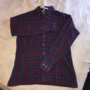 Thin Flannel, Red/Blue/Dark